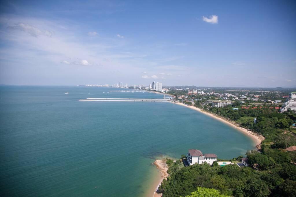 Pattaya Seaside Balcony/Beach Front/4 Peoples Na Chom Thian Exteriér fotografie